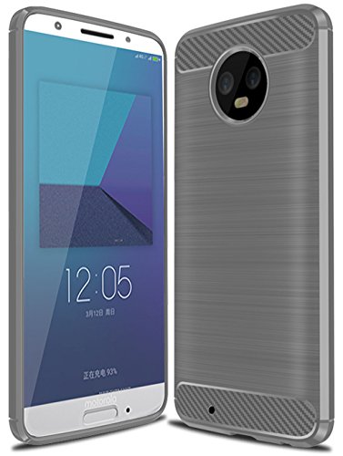 Sucnakp for Moto G6 Case, Moto G (6th Generation) Case, TPU Shock Absorption Technology Raised Bezels Protective Case Cover for Motorola Moto G6 5.7 Inch(Gray)