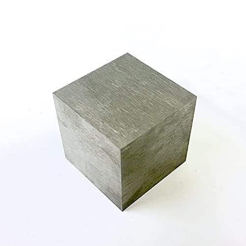 Cubo Di Tungsteno Puro 99,99%，Blocco Metallo Ad Alta Densità 5-30mm，Collezione Elementi，Regalo DIY，Regalo Creativo Scienza Per Insegnanti，Strumento Didattico Scientifico(15x15x15mm)