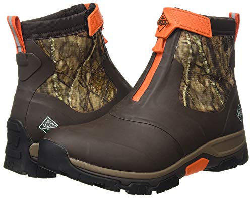 Muck Axmzmocm10 Men's Apex Mid Zip Brown/Mossy Oak Break Up Country 10 Mens #TOP4