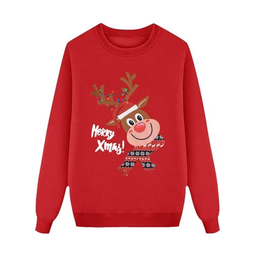Sweat-shirt de Noël mignon pull assorti pour créer des souvenirs complices en famille