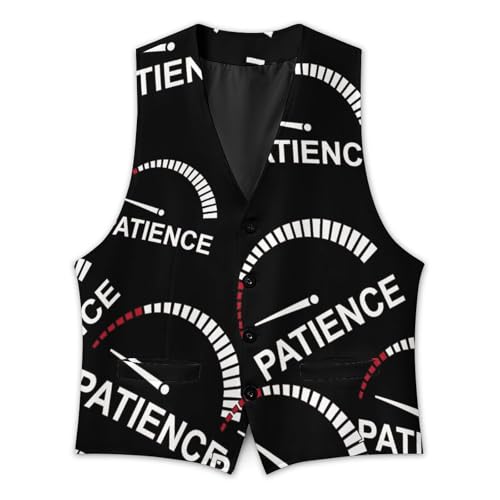 Patience Low Men's Formal Suit Vest for Business Formal Or Casual Dress Waistcoat Wedding3