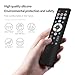 AKSHFETH Silicone Cover for Hisense Remote Control ERF6A80 ERF6F80H ERF6G80H Protective Remote Cover Compatible with Hisense U6 U7 U8 U9 Series 4K UHD Smart TV (Black)