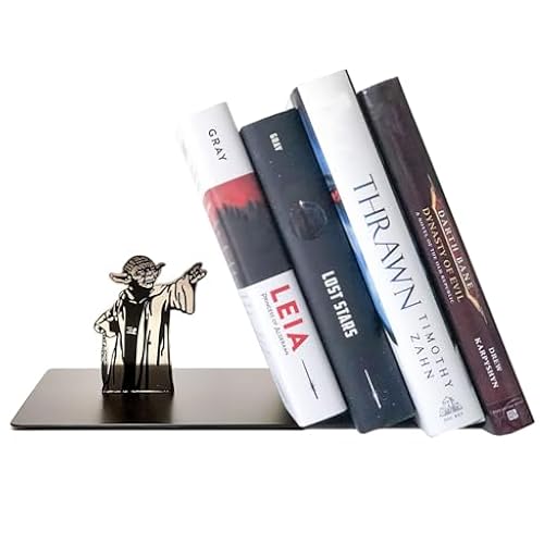 Master Yoda Force - Sujetalibros de Metal, Estampado de Doble Cara, Regalo Creativo para los Amantes de Star War | Ya disponible en tu tienda friki favorita! En mundofriki.es!