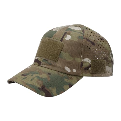 Gorra de béisbol de camuflaje ajustable unisex para uso diario 7