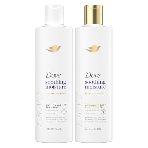 Dove Dermacare Soothing Moisture Shampoo & Conditioner Set, 12 Oz Each