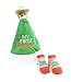 Produktbild Glamour Girlz Baby Mädchen Jungen Grün Elf My First Christmas Velours Weihnachtsmannmütze & Stiefelsocken bis 12 Monate