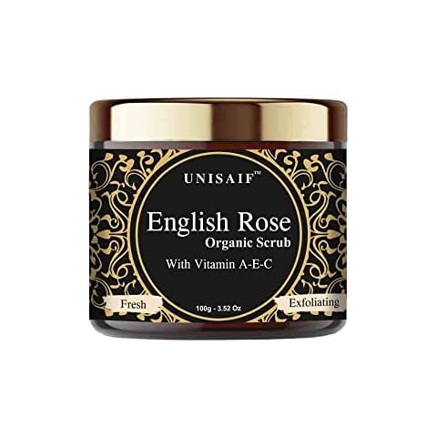 Unisaif English Rose Exfoliating Scrub Cover