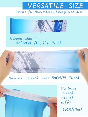10 Pairs Sun Protection UV Arm Sleeves Cooling Anti Slip Compression Sleeves Sports Polyester Cycling Covers2