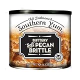 Southern Yum Pecan Brittle, Soft, Buttery Brittle, Gluten Free, Made in Small Batches
