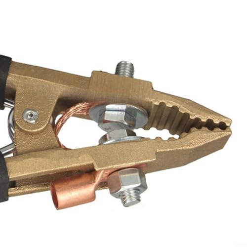 Abrazadera de cable de tierra para solucionar fallos de masa en alicates de soldadura 800A 8