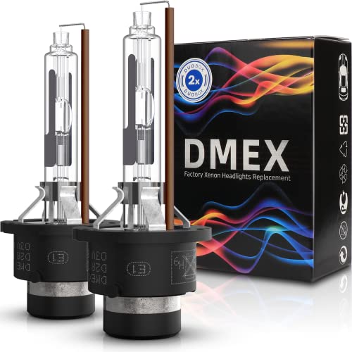 Image of DMEX D2R HID Headlight Bulbs 4300K Warm White Xenon 35W 85126UB 66250 85126WX Replacement - 2pcs (Not fit Halogen Headlamp)
