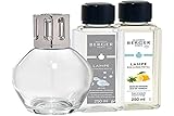 El kit de iniciación incluye un frasco de 250 ml de líquido neutro y 250 ml de fragancia fresca/limón.