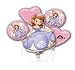 1 X Sofia Happy Birthday Bouquet Balloons