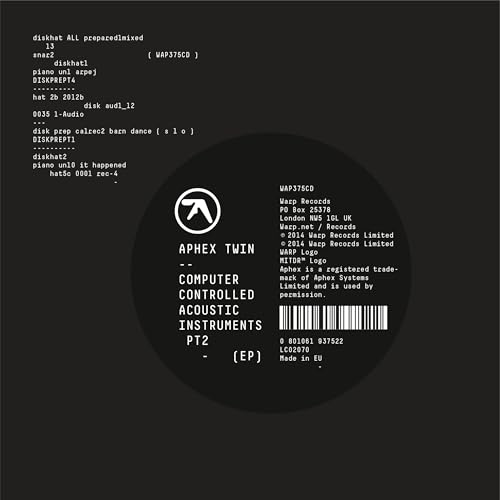 Computer Controlled Acoustic Instruments pt 2 EP