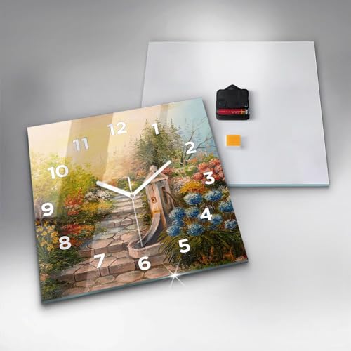 Horloge de qualité supérieure Wallfluent au design de forêt - 5