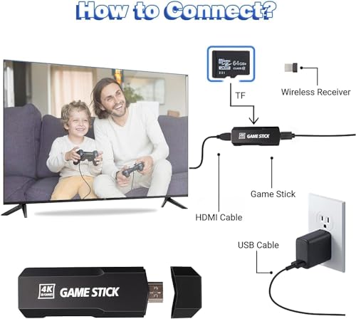 Image of MERTTO X2 Plus Retro Video Game Console Retro Wireless Controller 64GB 20000 Games 3D HD TV PS1 Emulators for 30+ GBA, Gift for Kids and Adults (X2PLUS)