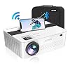 HD 1080P 5G WiFi Bluetooth Projector 4K with 450″ Display,2022 Upgraded 10000 Lumen 4K Projector for Outdoor Movies,Support 4k,Dolby,Zoom,Correct Keystone ,Compatible W/ TV Stick,iOS,Android,PS5