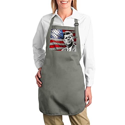 Tablier cuisine USA Kennedy président protection chef barbecue