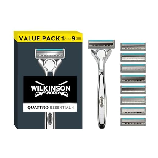 Wilkinson Sword 107261243 Quattro Titan Blad, 8 St