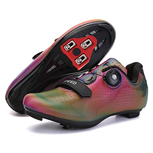Cycling Shoes?Road Bike Peloton Shoes for Mens Womens,Compatible with SPD and Delta Cleats for Indoor Outdoor Riding
