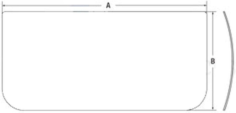 One New Lower Windshield Glass Fits Hitachi, Fits John Deere 120C, 160CLC, 200C, 200CLC, 230C, 230CLC, 270CL, 450CLC, 600C LC, 800C, ZX Zaxis S