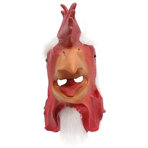 Masque de coq festif adulte accessoire déguisement Halloween et soirées à thème