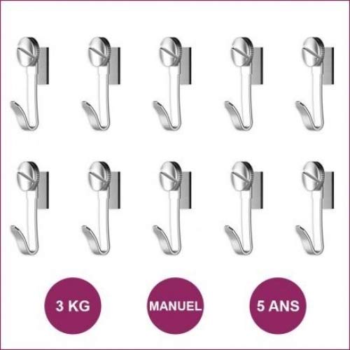 Arti Teq 10 Crochets Click Frame : 2 kg Max Cover