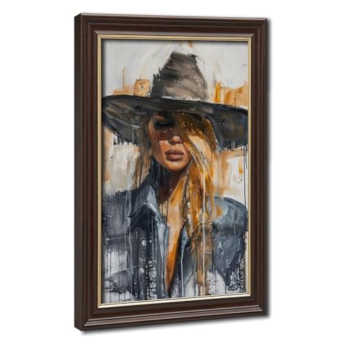 Poster sur toile cowgirl esprit country pour une ambiance chaleureuse