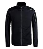 mit Stretcheinsätzen an den Seiten und den Ärmeln für maximale Bewegungsfreiheit