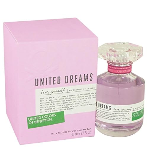 United Colors of Benetton Dreams Love Yourself For Women 80ml - Eau de Toilette