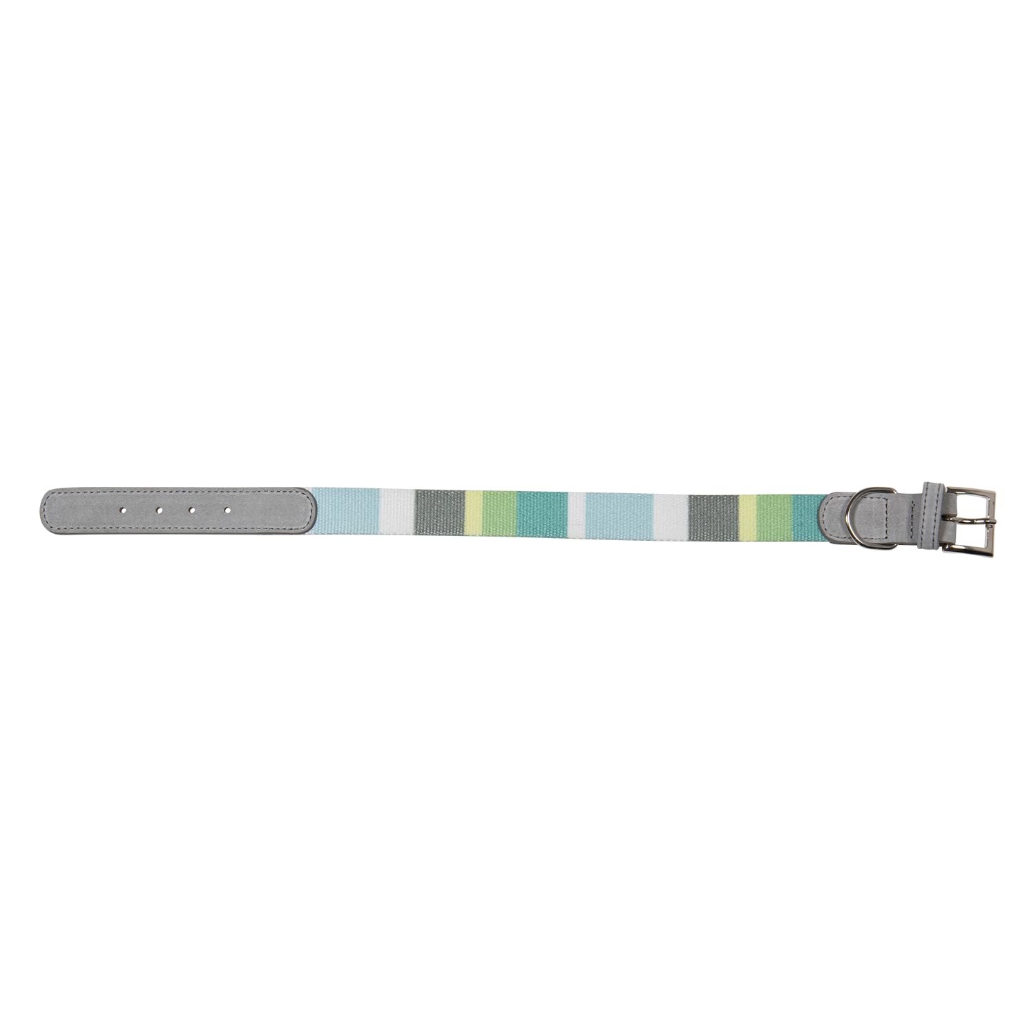 JACK AND VANILLA, Ibiza Dog Collar, Green, Size 30 mm x 50 cm