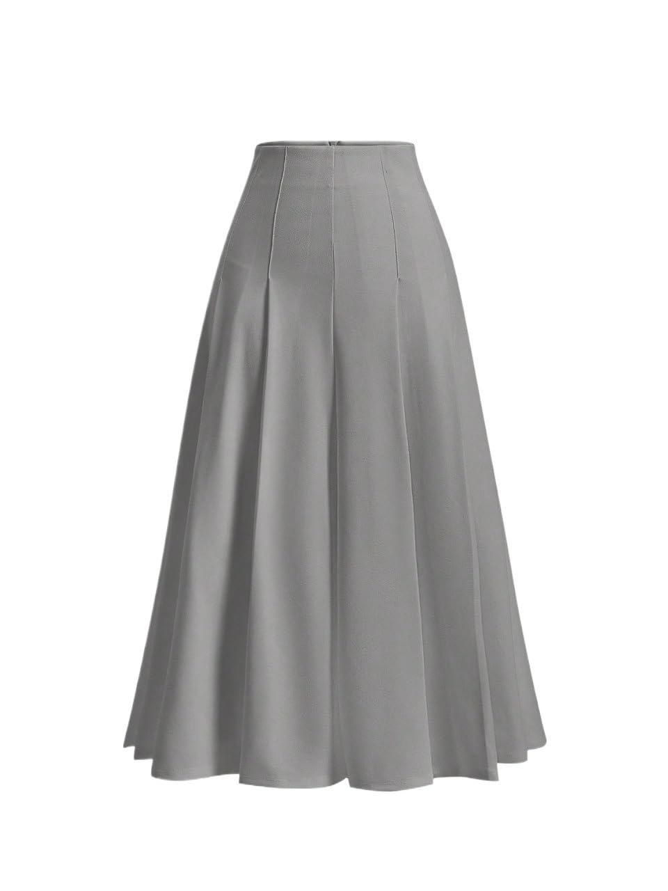Womens Trendy Elegant Skirt Womens Solid High Waist Casual Skirt