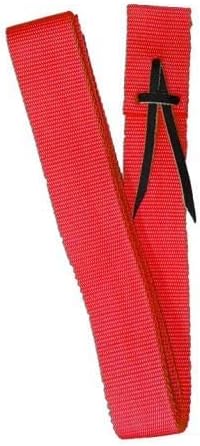 Vista 4 de Showman Correa de lazo de nylon palmeada Púrpura