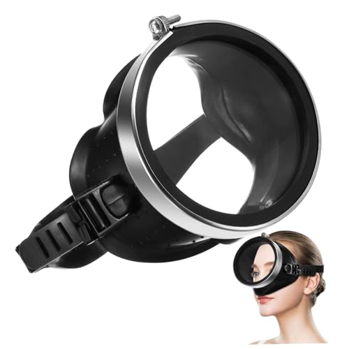 Lunettes de plongée grand angle équipement natation adulte flexible