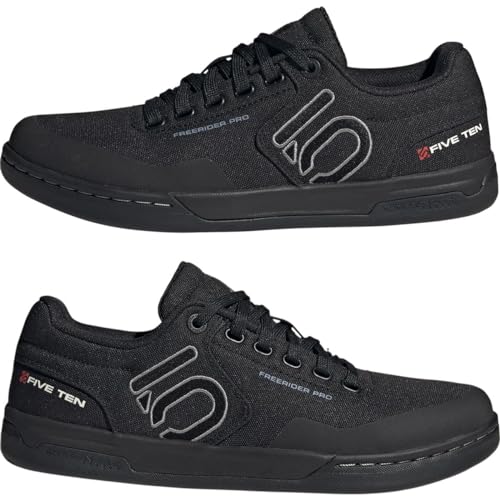 Five Ten Freerider Pro Canvas Core Black/Gray Three/Chalk White - Zapatillas de montaña, Negro , 44 EU