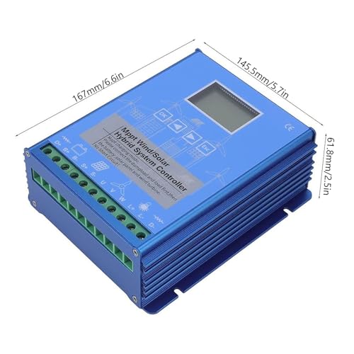 Controlador hibrido solar eolico MPPT para solucionar cortes de luz con carga boost automatica 4
