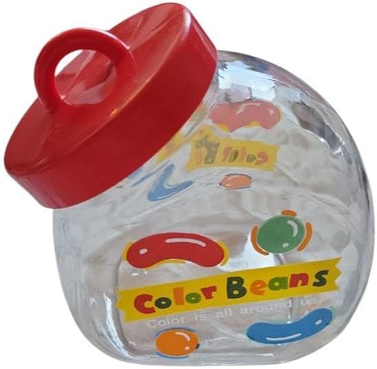 東洋ガラス レトロポップ ゼリービーンズ ガラス容器 飴瓶