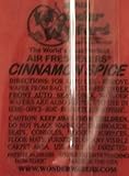 Wonder Wafers 25 CT Individually Wrapped Cinnamon Spice Air Fresheners