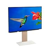 【グッドデザイン賞受賞】EQUALS イコールズ WALL[ウォール] 壁寄せテレビスタンド V3 ロータイプ 32～80V対応 ホワイトオーク