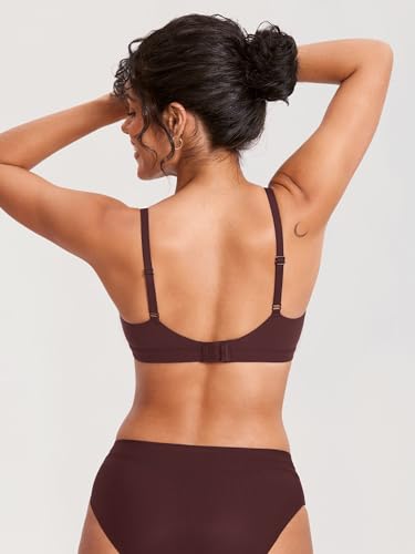 Image of MOMANDA Inbarely Seamless Nursing Bras for Breastfeeding Soft Unlined Maternity Bralettes for Pregnancy and Postpartum