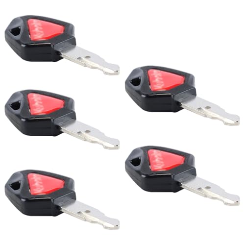 ACOLY 5 Stück Zündschlüssel, 459A-Schalterschlüssel, Passend Für Bagger, Bagger, Muldenkipper