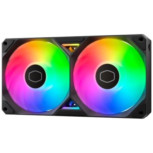 Cooler Master SickleFlow Edge 240 ARGB PC�P�[�X�t�@�� 240mm ��̌^�t���[�� �u���b�N MFX-B2DN-25DP2-R1 FN2500
