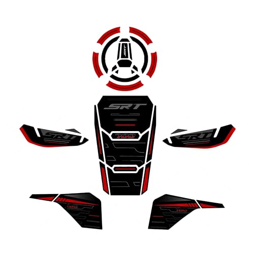 Protection réservoir autocollant latéral moto SRT 700 X 2024