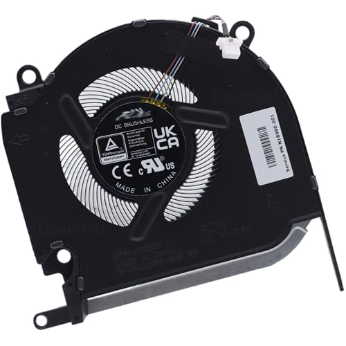 Ventilateur de processeur pour HP Omen 16-K0013DX N18090-001 de rechange silencieux pour le jeu