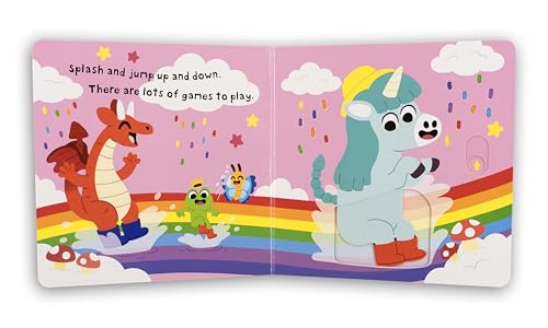 Unicorn\'s Wobbly Bottom: (An Interactive Slider Book Full of Sparkles, Dancing Wiggles, and Giggles for Babies and Toddlers)