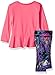 adidas Baby Girls' Long Sleeve Top and Legging Set, Ultra Pop Adidas, 6 Months