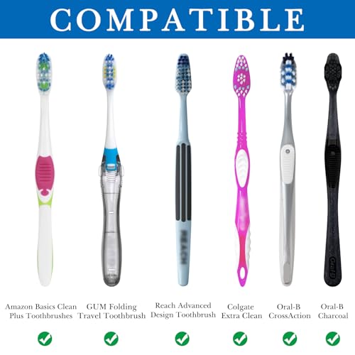 Support brosse à dents mural Linkidea en acier inoxydable à 5 emplacements - 4