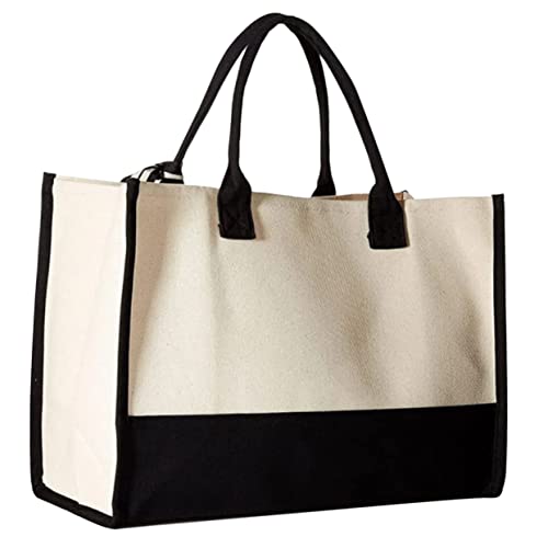 Sac Cabas de Courses Healvian en Toile pour Vos Sorties en Ville et Rangement Accessoires
