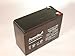 PowerStar PS12-10-60 12V, 10Ah Industrial AGM Battery for UPS, Emergency Lighting, Security.