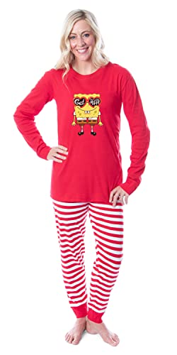Pyjama Bob l'Éponge Get Happy rouge pour retrouver le sourire